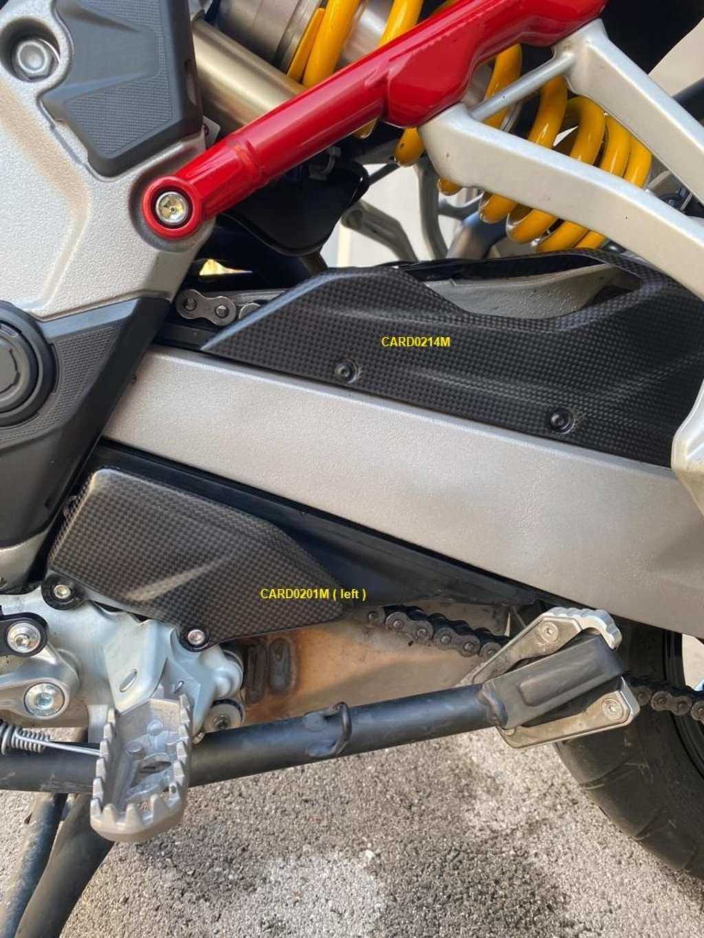 LighTech ライテック ドライカーボン チェーンカバー MULTISTRADA V4 S DUCATI ドゥカティ 外装