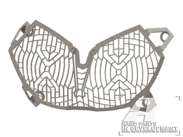 AltRider アルトライダー Stainless Steel Mesh Headlight Guard Super Tenere XT1200Z YAMAHA ヤマハ ヘッドライトガード 外装