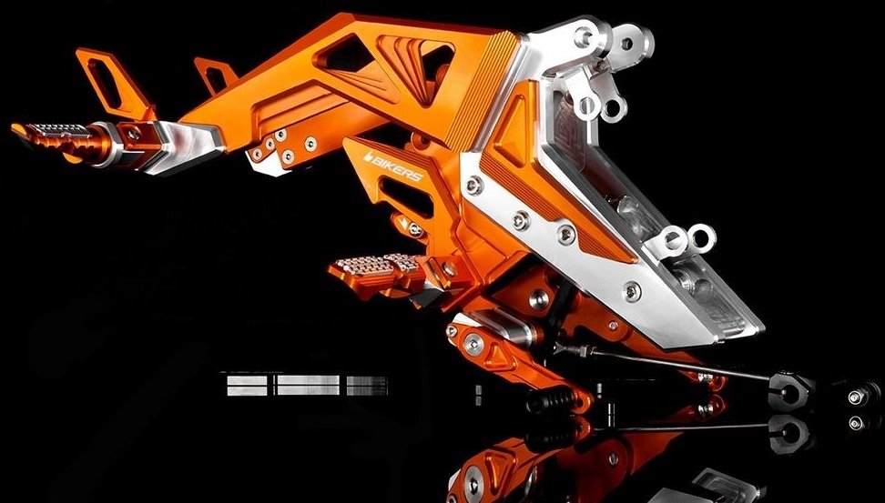 BIKERS バイカーズ バックステップ タンデムステップ付き ER-6N NINJA 650 KAWASAKI カワサキ ステップ 足回り