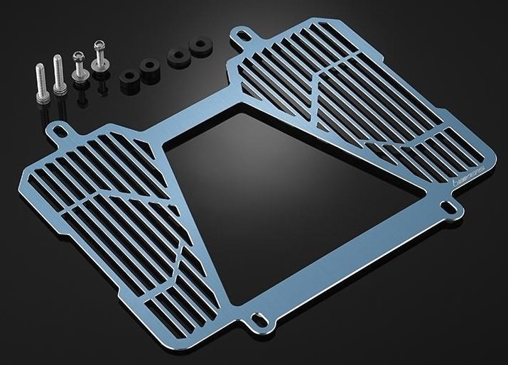 BIKERS バイカーズ チタンコーティングステンレスラジエーターガード (1.2 mm) G310R BMW ラジエーターコアガード・オイルクーラーコアガード 冷却関連 エンジン