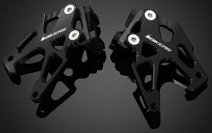 BIKERS バイカーズ スタンドフック付きチェーンアジャスター D-TRACKER125 D-TRACKER150 Z125 PRO KAWASAKI カワサキ アクスルブロック・チェーンアジャスター 足回り｜ウェビック　店