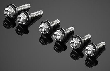 パーツ S 楽天市場】S-PARTS エスパーツ スクリーン用チタンボルトセット ZX-4R