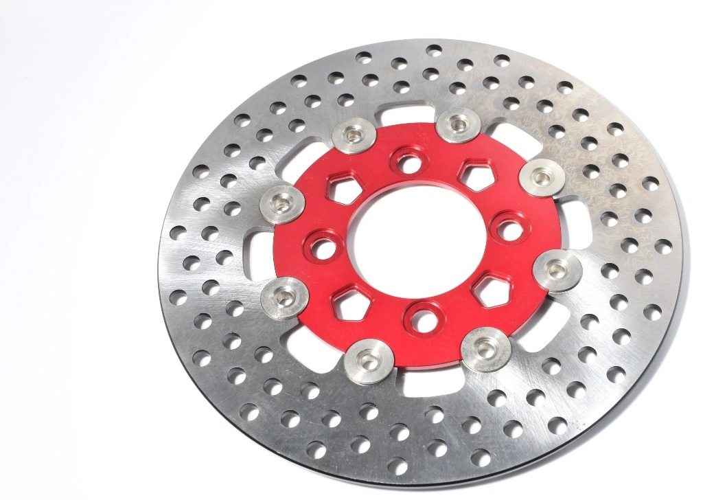 EVATEK エヴァテック リアブレーキ220mm ディスクキット DAX125 HONDA ホンダ ブレーキディスクローター ブレーキ タイプ：ディスクキット レッド