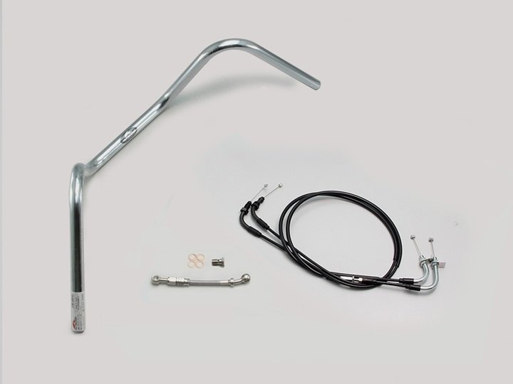 HURRICANE ハリケーン 200アップ1型 ハンドルSET ダックス125 HONDA ホンダ ハンドルバー ハンドル｜ウェビック　店
