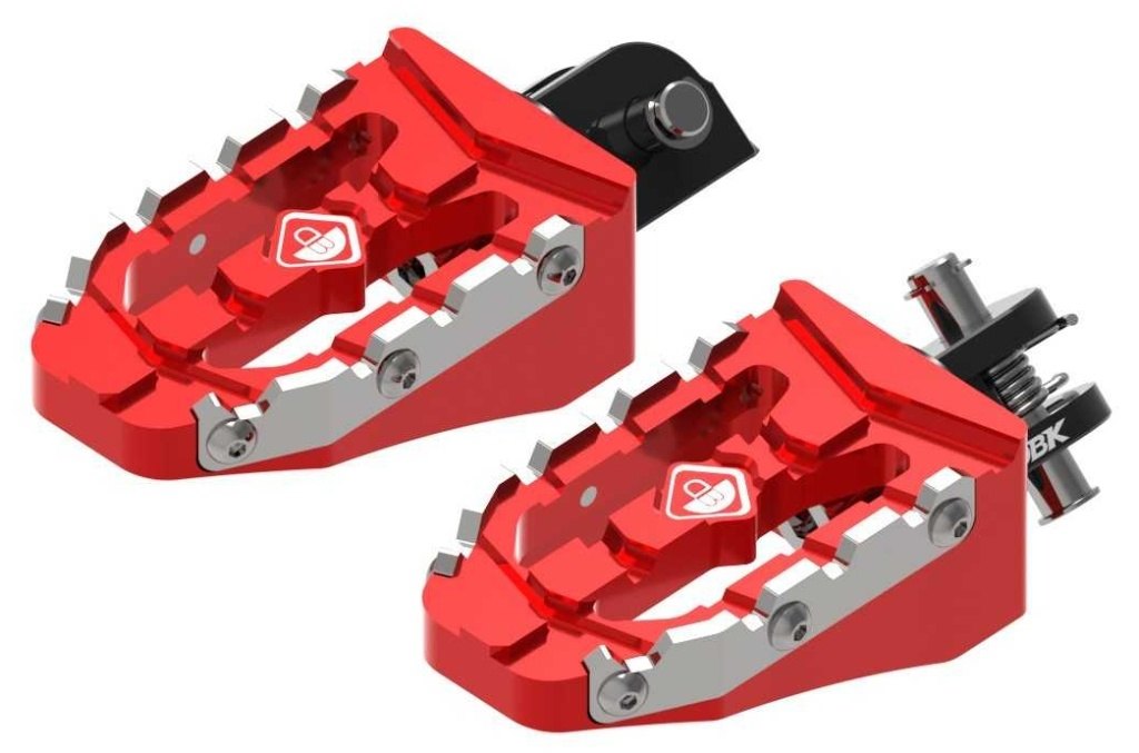DUCABIKE (DBK) ドゥカバイク (ディービーケー) アジャスタブル ドライバーペグ エンデューロデザイン MULTISTRADA V2 S V4 PIKES PEAK DUCATI ドゥカティ フットペグ ステップ 足回り