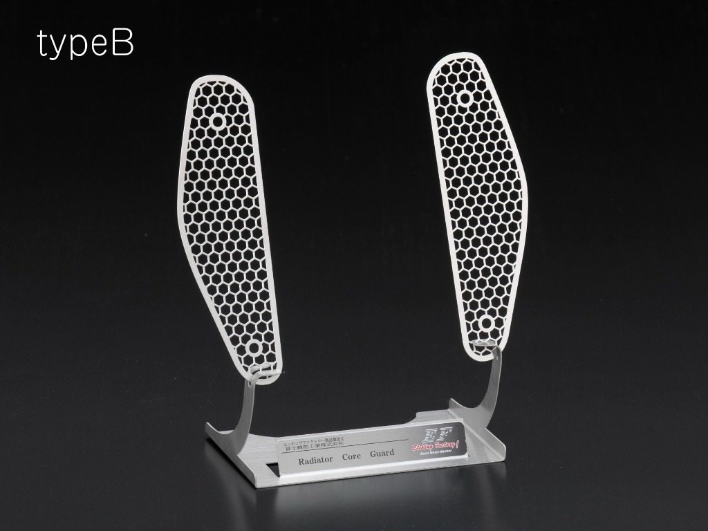 ETCHING FACTORY エッチングファクトリー MT-09用エアダクトメッシュ Type-B MT-09 YAMAHA ヤマハ エアスクープ・エアダクト 外装