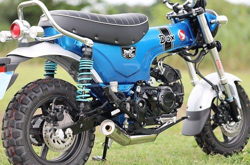 SP忠男 スペシャルパーツ忠男 PURESPORT(ピュアスポーツ)ショートフルエキゾーストマフラー DAX125 Monkey125 HONDA ホンダ フルエキゾーストマフラー マフラー｜ウェビック　店
