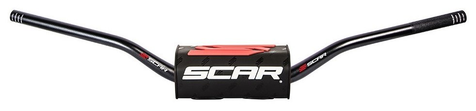 Scar Racing スカーレーシング ハンドルバー 28.6 O2 バーパッド付 ハンドル｜ウェビック　店