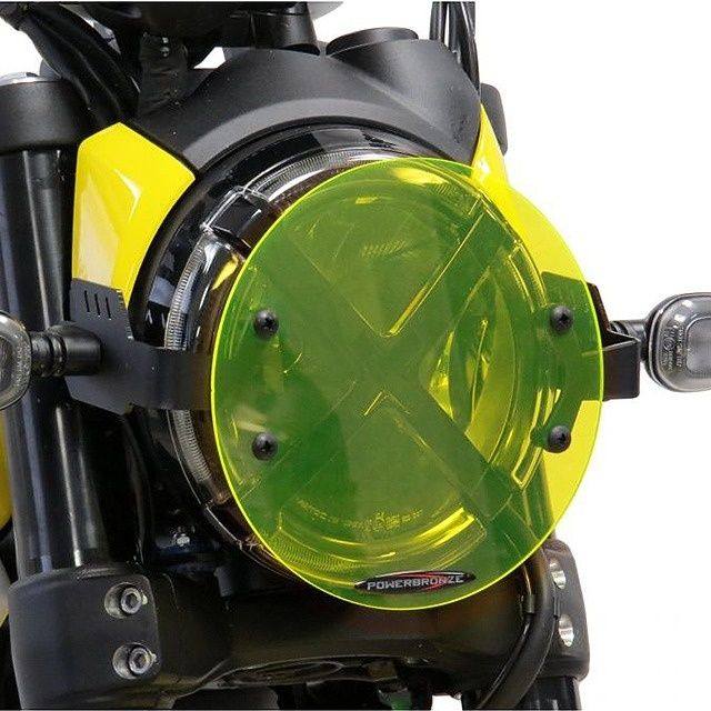 ODAX オダックス 【Powerbronze】ヘッドライトレンズシールド SCRAMBLER 800 ICON DUCATI ドゥカティ ヘッドライトレンズシールド 外装