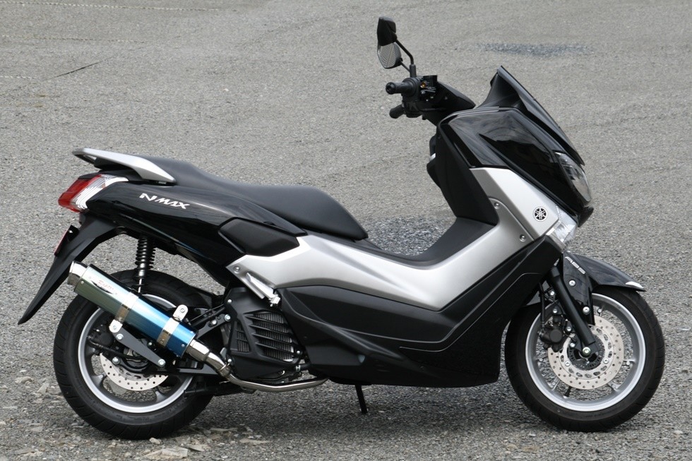 RPM アールピーエム 80D-RAPTORフルエキゾーストマフラー NMAX NMAX155 YAMAHA ヤマハ フルエキゾーストマフラー マフラー サイレンサーカバー素材：ブルーチタン