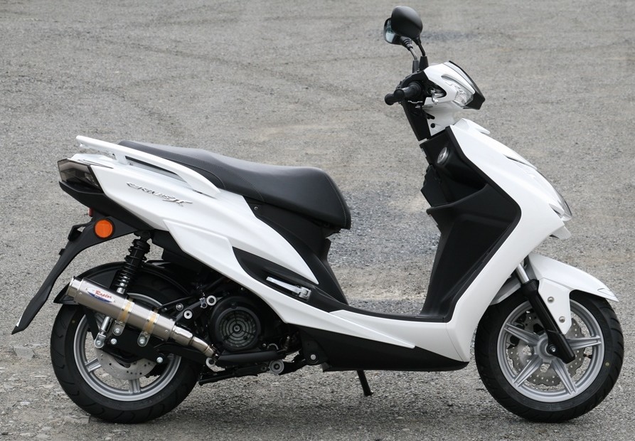 RPM アールピーエム 80D-RAPTORフルエキゾーストマフラー シグナスX YAMAHA ヤマハ フルエキゾーストマフラー マフラー サイレンサーカバー素材:チタン|ウェビック 店