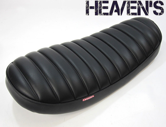HEAVENS ヘブンズ フラットシート タックロール(シームレス) SR400 SR500 YAMAHA ヤマハ シート シート関連 外装 パイピングカラー:ホワイト (受注生産)|ウェビック 店