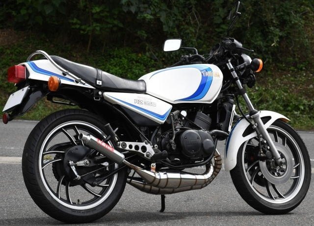 ヤマハRZ250R用K2TECストレートチャンバー　K2テック　白煙　2スト旧車 K2tec K2TEC ケイツーテック K2チャンバー TYPE-2 RZ250R YAMAHA