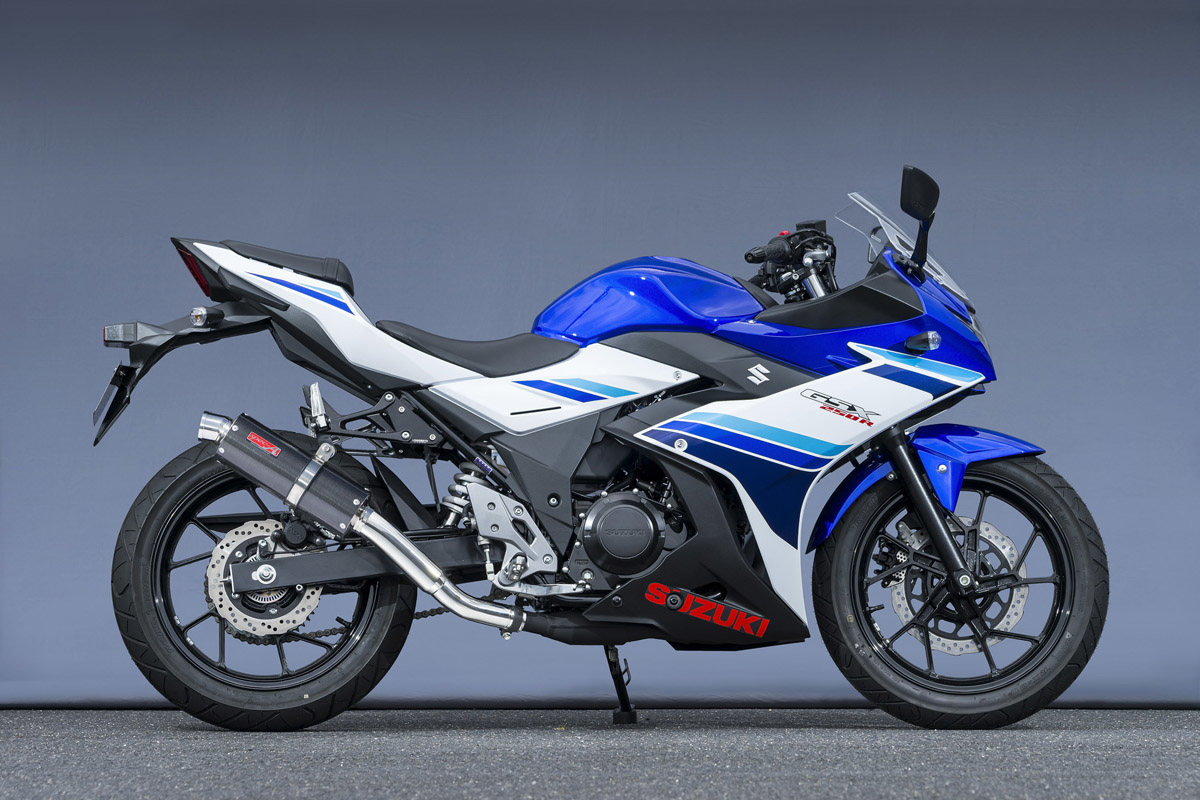 YAMAMOTO RACING ヤマモトレーシング SPEC-A スリップオンマフラー カーボン GSX250R SUZUKI スズキ マフラー｜ウェビック　店