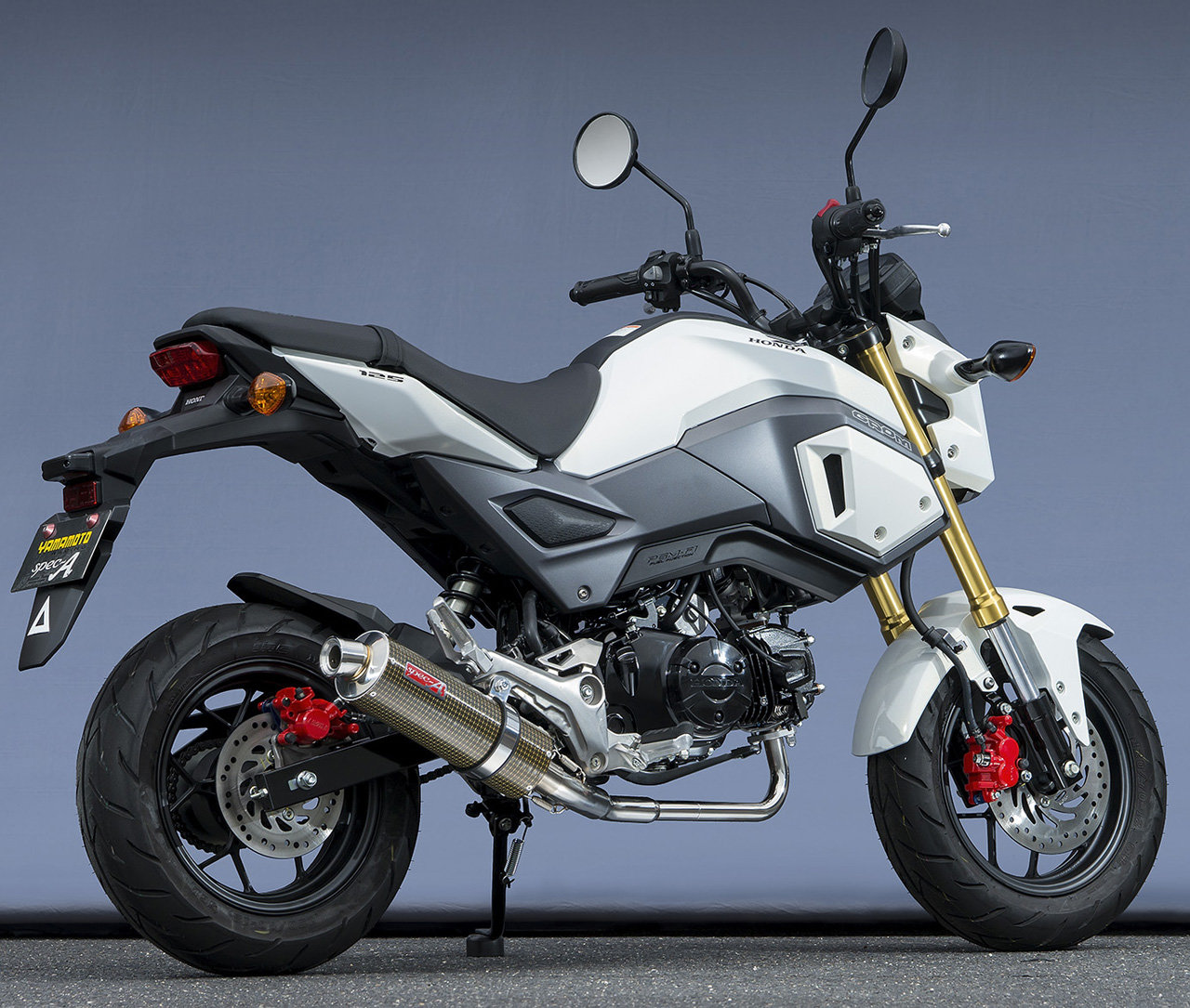 YAMAMOTO RACING ヤマモトレーシング SUS SPEC-A ケブラー GROM HONDA ホンダ フルエキゾーストマフラー マフラー