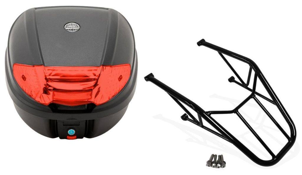 World Walk ワールドウォーク リアキャリア ファットバータイプ 30L リアボックスセット レブル250 レブル500 HONDA ホンダ 外装
