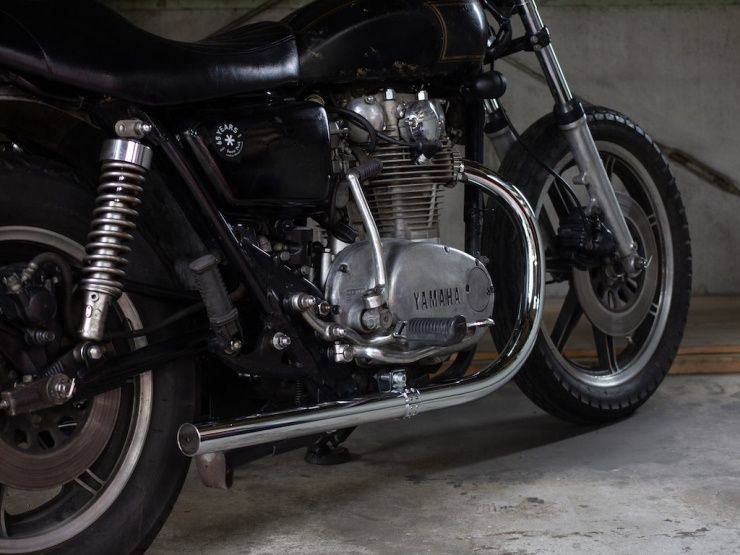 Motor Rock モーターロック オールドスタイル手曲げマフラー Type1 XS650SP YAMAHA ヤマハ フルエキゾーストマフラー マフラー