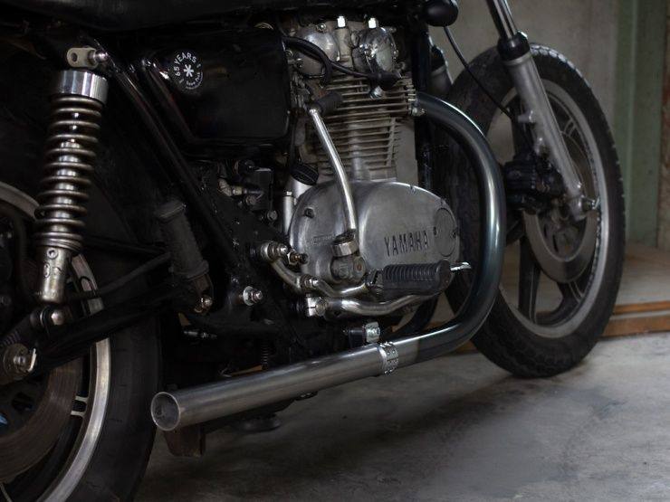Motor Rock モーターロック オールドスタイル手曲げマフラー Type1 XS650SP YAMAHA ヤマハ フルエキゾーストマフラー マフラー|ウェビック 店