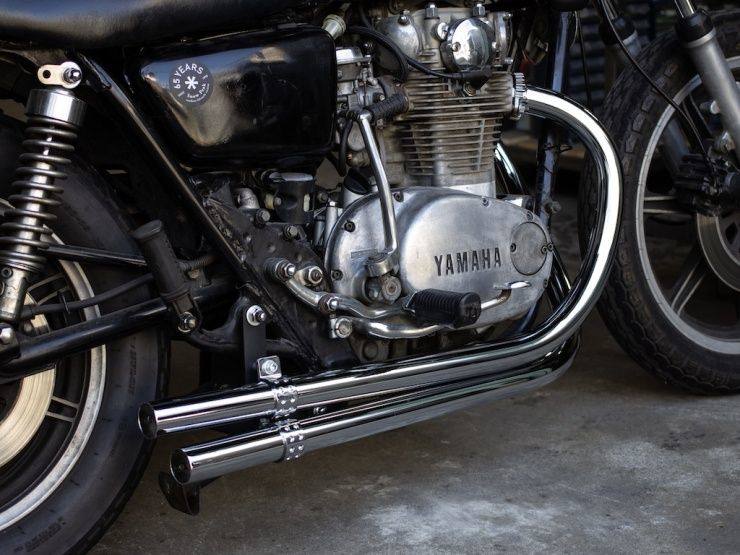 Motor Rock モーターロック オールドスタイル手曲げマフラー Type2 XS650SP YAMAHA ヤマハ フルエキゾーストマフラー マフラー