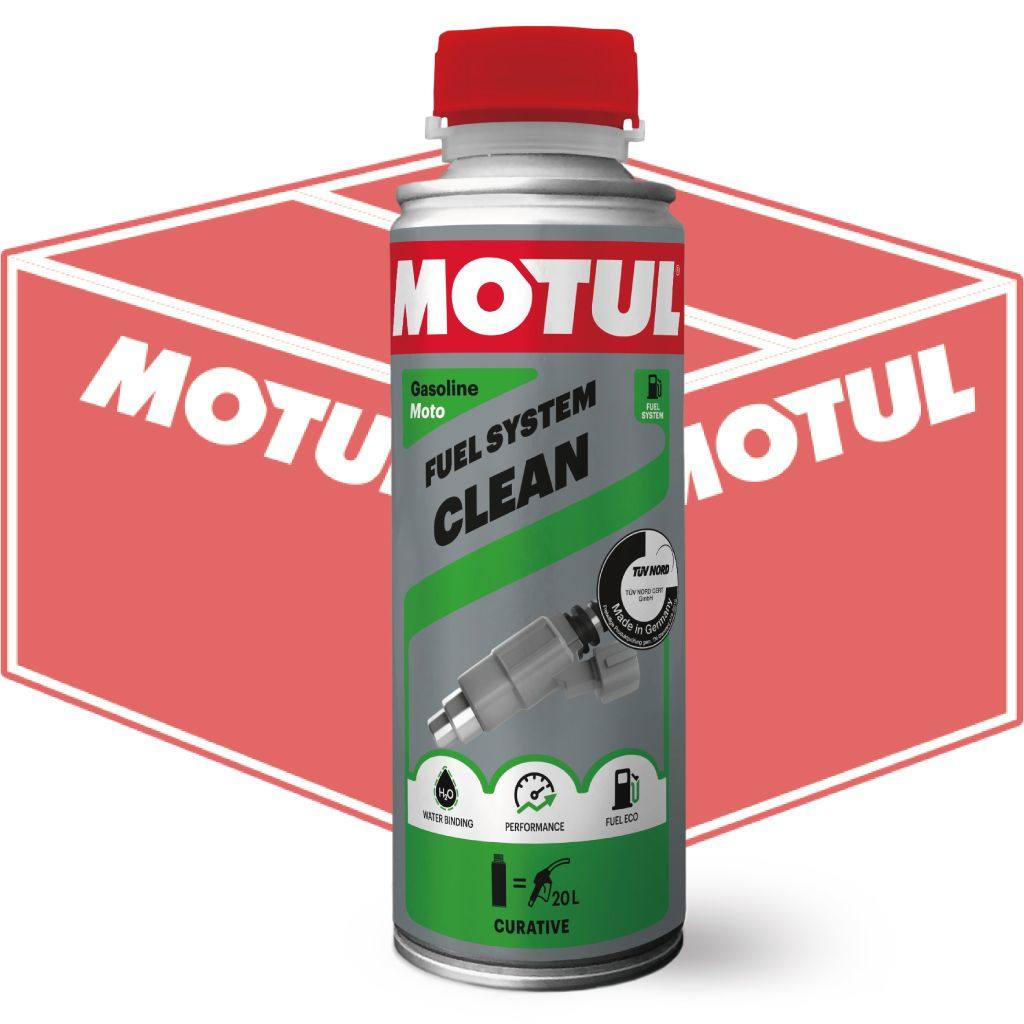 MOTUL モチュール 【ケース】FUEL SYSTEM CLEAN MOTO(フューエルシステムクリーン モト)【0.2L&times;12】 水抜き剤 ケミカル｜ウェビック　店
