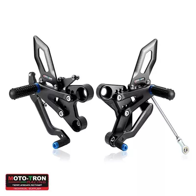MOTO-TRON RACING モトトロンレーシング バックステップキット Z900 KAWASAKI カワサキ バックステップ ステップ 足回り カラー：ブラック／ブルー