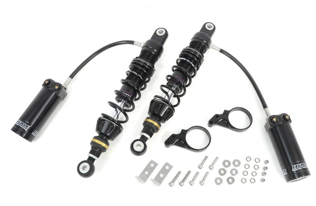 HYPERPRO ハイパープロ ツインショック ホース付タンクタイプ CT125ハンターカブ HONDA ホンダ リアサスペンション サスペンション 足回り｜ウェビック　店