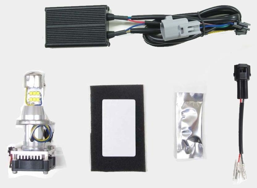 PROTEC プロテック H4 LEDヘッドライトバルブキット(ライトレス) W230 メグロS1 KAWASAKI カワサキ LEDヘッドライトバルブ 灯火類 電装系