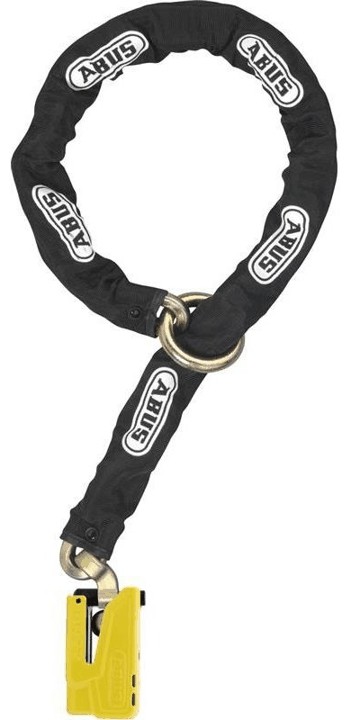 ABUS アブス GRANIT(TM) DETECTO XPLUS 8077 2.0 ＆ 12KS120 BLACK LOOP チェーンロック 保管・盗難防止用品