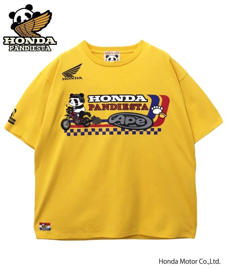 Honda Official Licensed Product ホンダオフィシャルプロダクト SB Pandiesta APE ライド S／S Tee パンディエスタ HONDA ホンダ Tシャツ アパレル