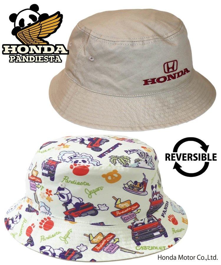 Honda Official Licensed Product ホンダオフィシャルプロダクト HONDA×PDJ シティとモトコンポ リバーシブルバケットハット CITY モトコンポ HONDA ホンダ キャップ・帽子 アパレル