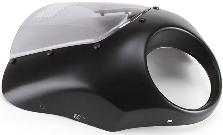 Puig プーチ セミフェアリング DARK NIGHT (SEMIFARINGS NIGHT) NIGHTSTER 975 SPECIAL HARLEY-DAVIDSON ハーレーダビッドソン ビキニカウル カウル関連 外装 カラー：マットブラック／スモーク｜ウェビック　店