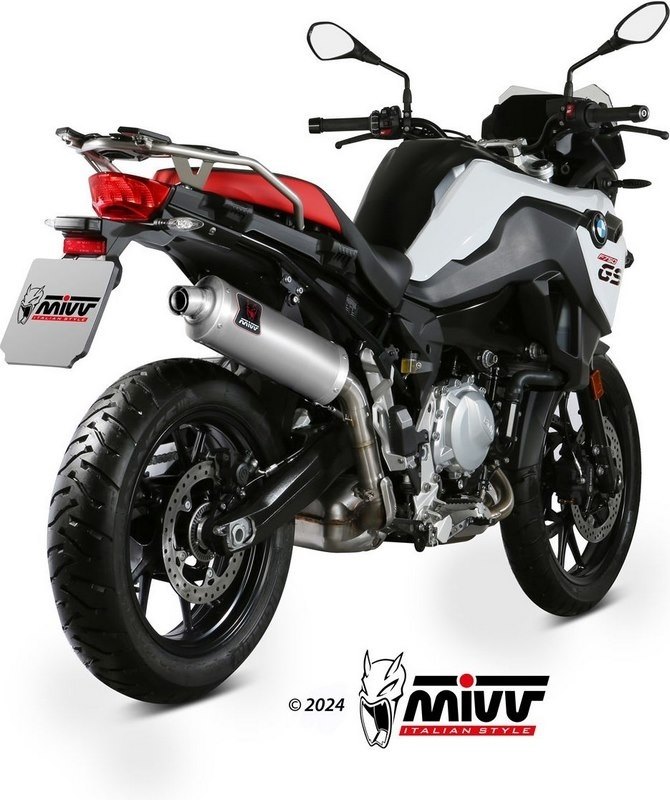 MIVV ミヴ DAKAR ステンレスフルエキゾーストマフラー F 750 GS 850 BMW フルエキゾーストマフラー マフラー