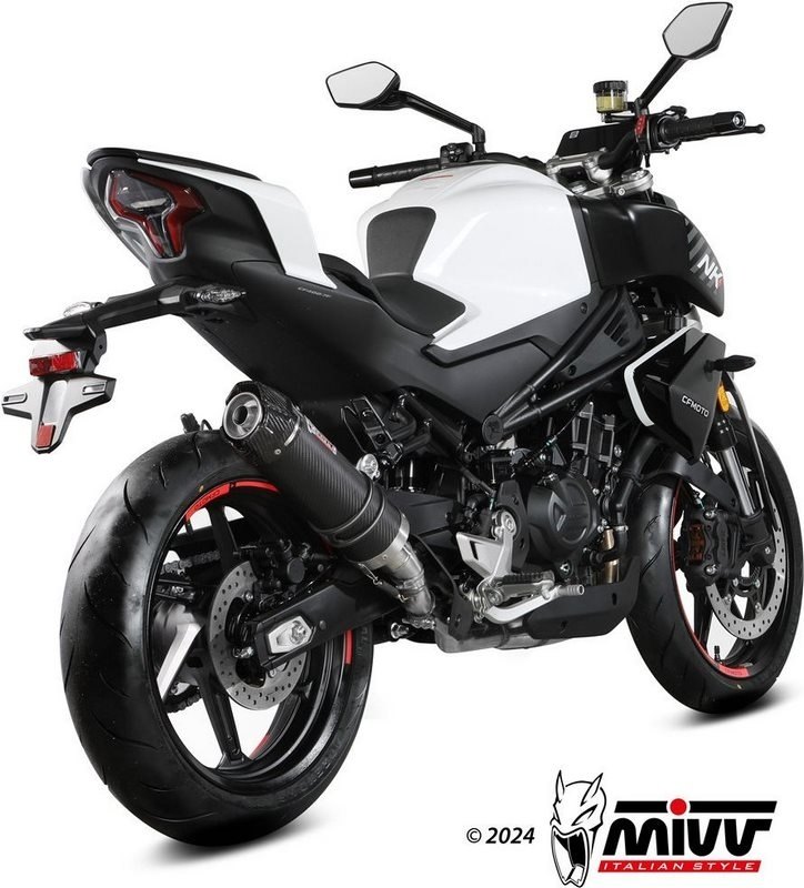 MIVV ミヴ GP カーボンフルエキゾーストマフラー 450NK CFMOTO フルエキゾーストマフラー マフラー