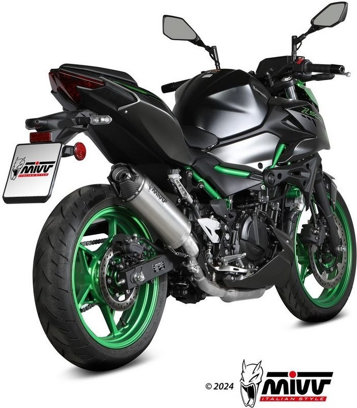 MIVV ミヴ AK-1 SLIP-ON Muffler Z 500 SE KAWASAKI カワサキ フルエキゾーストマフラー マフラー|ウェビック 店