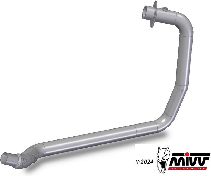 MIVV ミヴ キャタライザーレス中間パイプ HIMALAYAN SCRAM 411 ROYAL ENFIELD ロイヤルエンフィールド エキゾーストパイプ マフラー