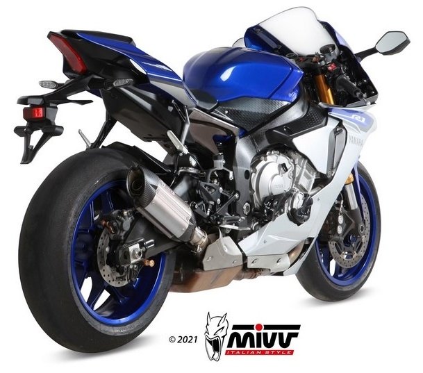 MIVV ミヴ Suono Titanium Exhaust スリップオンマフラー マフラー