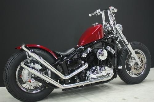 Garage T&F ガレージ アップトランペットマフラー ドラッグスター400 ドラッグスター400クラシック YAMAHA ヤマハ フルエキゾーストマフラー マフラー