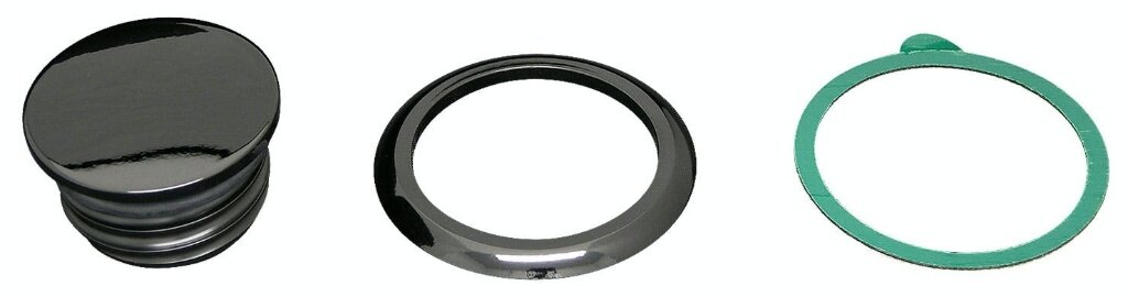 Neofactory ネオファクトリー フラッシュマウントガスキャップ ブラック XL4.5gal/7.9lタンク SPORTSTERファミリー HARLEY-DAVIDSON ハーレーダビッドソン ガソリンタンクキャップ タンク関連 外装