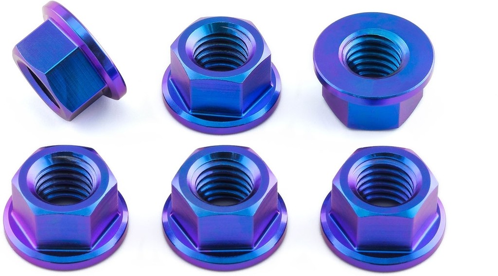 PRO BOLT プロボルト スプロケットナット スプロケットボルト・ナット 駆動系 カラー：パープル