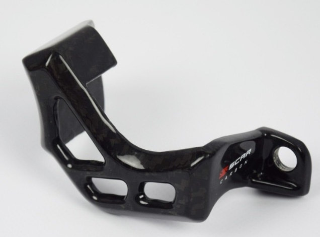 Scar Racing スカーレーシング カーボンリアキャリパーガード CR125R CR250R CRF150R CRF250R CRF450R CRF250RX CRF450RX CRF250X CRF450X HONDA ホンダ キャリパーガード フレーム