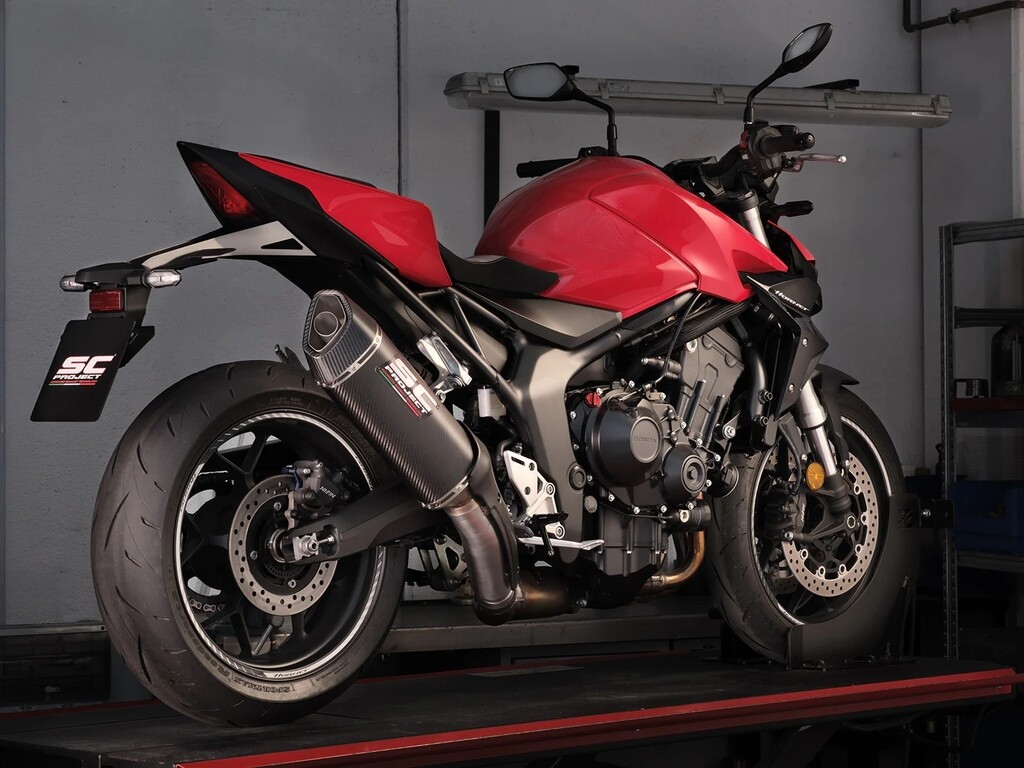 SC-PROJECT SCプロジェクト SC1-R GT スリップオンサイレンサー【公道走行可】 CB1000 HORNET HONDA ホンダ スリップオンマフラー マフラー|ウェビック 店