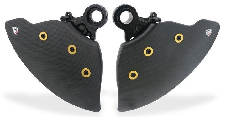 CNC Racing シーエヌシーレーシング GPダクト EVO - フロントブレーキ冷却システム カーボングロス エアスクープ・エアダクト 外装