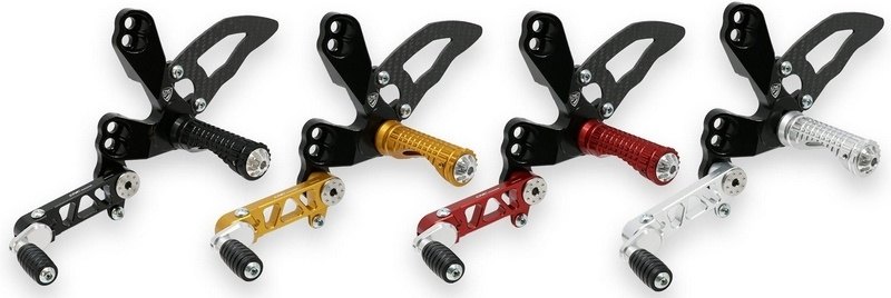 CNC Racing シーエヌシーレーシング Adjustable rear sets Ducati Streetfighter 848 1098 バックステップ ステップ 足回り