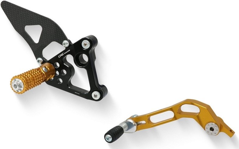 CNC Racing シーエヌシーレーシング Adjustable rear sets Ducati 848 1098 1198 バックステップ ステップ 足回り