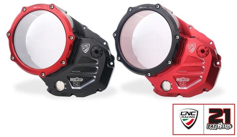 CNC Racing シーエヌシーレーシング Clear cover oil bath clutch Ducati - only body DIAVEL 1260 Multistrada 1200 Enduro Pikes Peak 1200S 1260S DUCATI ドゥカティ クラッチカバー エンジンパーツ エンジン