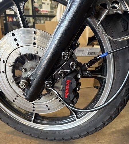 SPEED SHOP ITO スピードショップイトウ Z400FX E1用ブレンボ40mmキャリパーサポート(Sディスク) KAWASAKI カワサキ キャリパーサポート・ブラケット ブレーキ
