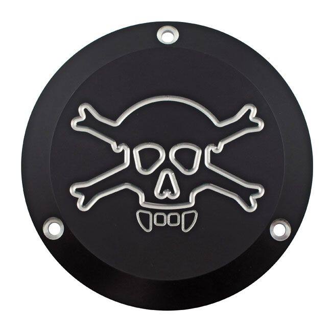 CPV シーピーブイ ダービーカバースカル【DERBY COVER SKULL】 70-99 B.T.NU HARLEY-DAVIDSON ハーレーダビッドソン ダービーカバー エンジンパーツ エンジン｜ウェビック　店