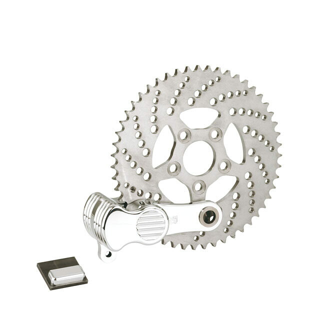 KUSTOM TECH カスタムテック スプロケットブレーキキット【SPROCKET BRAKE KIT】 MULTIFIT HARLEY-DAVIDSON ハーレーダビッドソン ドリブンスプロケット・リアスプロケット 駆動系|ウェビック 店