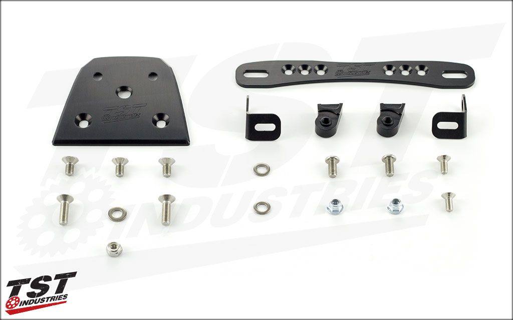 TST ティーエスティー Elite-1 フェンダーレスキット Z125 KAWASAKI カワサキ フェンダー関連 外装 INCLUDE MOUNTS FOR OEM TURN SIGNALS:No,Thank You|ウェビック 店