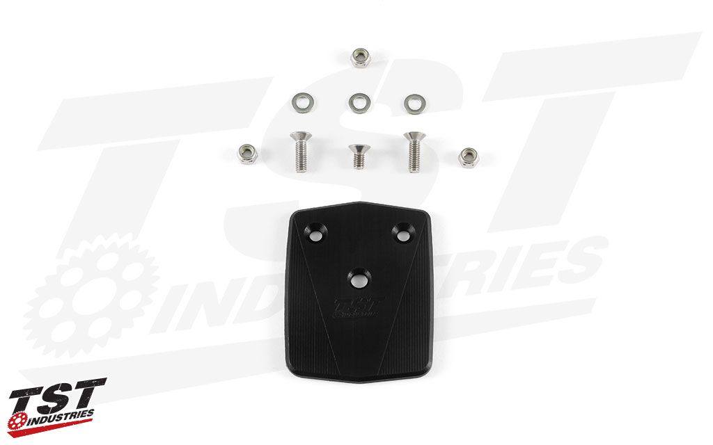 TST ティーエスティー リアフェンダーブラインドパネル Ninja 650 Z650 17-18 KAWASAKI カワサキ その他外装オプション・補修部品 外装